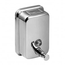SLZN 05 Nerūdijančio plieno dozatorius skystam muilui, tūris 1,25 l, poliruotas