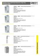 SLZN 05 Nerūdijančio plieno dozatorius skystam muilui, tūris 1,25 l, poliruotas 03