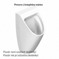 Pisuaras į komplektą neįeina