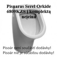 Pisuaras Serel Orkide 6809KZS į komplektą neįeina