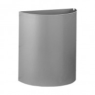 SLZN 22 Nerūdijančio plieno sieninė šiukšlių dėžė, tūris 12 l, šlifuota