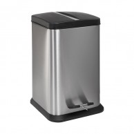 SLZN 78X Nerūdijančio plieno ant grindų pastatoma atliekų dėžė su plastikiniu įdėklu,5 L