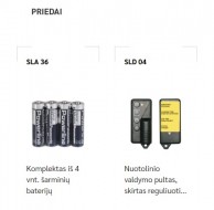SLPN 04CB priedai