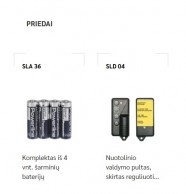 SLPN 07CB priedai