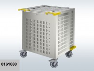 Baskets distribution trolley with cooling cutouts 0161680