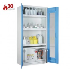 COMBI-30 XL kombinuota saugi spinta 124-830-111, durys mėlynos spalvos