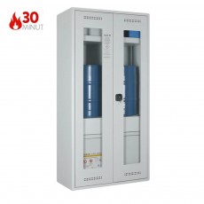 COMBI-30 XL kombinuota saugi spinta 124-831-110 60 l statinaitėms ir įvairios talpos konteineriuams, durys pilkos spalvos