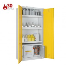 COMBI-30 XL kombinuota saugi spinta 124-830-102, durys geltonos spalvos