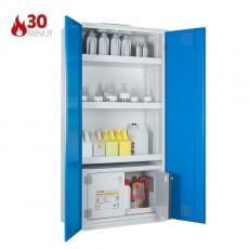 COMBI-30 XL kombinuota saugi spinta 124-830-101, durys mėlyns spalvos