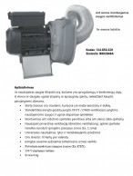 An sienos montuojamas saugos ventiliatorius su sieniniu laikikliu