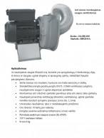 An sienos montuojamas saugos ventiliatorius su stovu-sieninu laikikliu