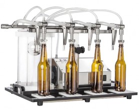 Skystų produktų išpilstymo mašina