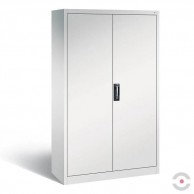 Dirbtuvių-spinta-6-lentynos-6 stalčiai-dvivėrės-durys-be-stiklo-plotis-1200-mm-gylis-500-mm-pilka-spalva-b