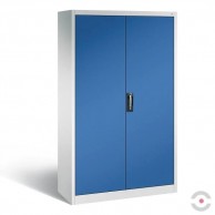 Dirbtuvių-spinta-2x3-lentynos-2x2-dideli-stalčiai-dvivėrės-durys-be-stiklo-plotis-930-mm-gylis-500-mm-pilka-mėlyna-spalva-b