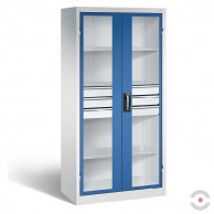 Spinta-akrilo-stiklo-durimis-plotis-930-mm-gylis-600-mm-3-lentynos-3-stalčiai-b