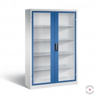 Spinta-akrilo-stiklo-durimis-plotis-1200-mm-gylis-600-mm-4-lentynos-be-stalčių-pilkai-mėlyna