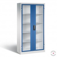 Spinta-akrilo-stiklo-durimis-plotis-930-mm-gylis-400-mm-4-lentynos-be-stalciu-pilkai-melyna-B