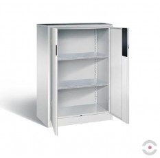 Padidintos keliamosios galios, 700 kg dirbtuvių spintelė, 2 lentynos, plotis 1200 mm, aukštis 1200 mm, gylis 500 mm, pilka