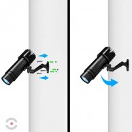 Pramoninis vidinis projektorius LED 50 W, objektyvas 20 laipsnių-8