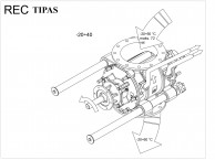 REC pastumiamos rotacinės sklendės