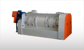 WBHP - WBHT Partijiniai vieno veleno pramoniniai maišytuvai su bombų skyriumi partijos išleidimui