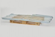 G8V painted wire container folded
