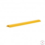 Tiesi, geltona, 3 kabelių ar žarnų apsauga be dangčio, apkrovai iki 40 tonų-1