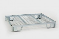 F121 paletė iš plieno
