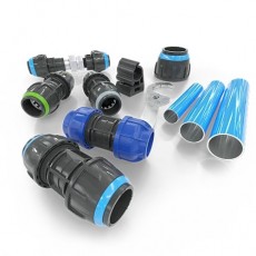 SR serija-Aliuminio vamzdžiai ir greito jungimo detalės suslėgto oro sistemoms