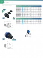 Tiesus vyriškas NTP angalis suslėgto oro sistemoms serijai SR-2