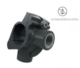 Sauso oro išleidimo adapteris 40-63 mm vamzdžiams suslėgto oro sistemoms serija SR