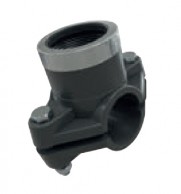 Sriegtas adapteris 20-63 mm vamzdžiams suslėgto oro sistemoms serija SR-02