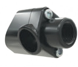 Kampinis sieninis laikiklis suslėgto oro vamzdynams serija SR