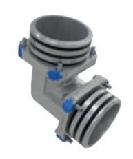 90 laipsnių alkūninė jungtis suslėgto oro sistemose serija S1