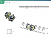 Trijų dalių jungtis suslėgto oro sistemose serija S1 02
