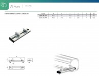 Fiksuotas inkarinis laikiklis suslėgto oro sistemose serija S1-02