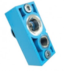 Kairioji tarpinė jungtis aliuminio profiliui suslėgto oro sistemoms serija S2