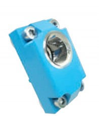 Horizontalus priekinis blokas 3/4 colio su 25 mm kiauryme suslėgto oro sistemoms, serija 2