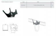 Žarnų pakabinimo laikiklis suslėgto oro sistemoms, serija 2 01