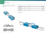 Tiesi UNION jungtis su rutuline sklende suslėgto oro SA sistemoms 00