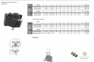 Terminalo blokai iš poliamido su 1 išėjimu