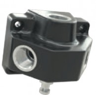 Terminalo blokai iš poliamido su aliuminiu su 2 išėjimais 00