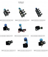 Suslėgto oro sistemų terminalų galimos kombinacijos