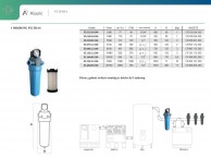 Suslėgto oro sistemų oro filtravimo, 3 mikronų filtras 00