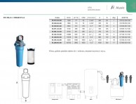 Suslėgto oro sistemų oro filtravimo 1 mikrono filtras 00