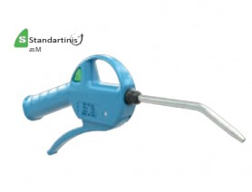 Standartiniai suslėgto oro pūtimo pistoletai 100-300 mm plieniniu antgaliu