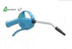 Standartinis suslėgto oro pistoletas 100 mmm plieniniu antgaliu su duslintuvu