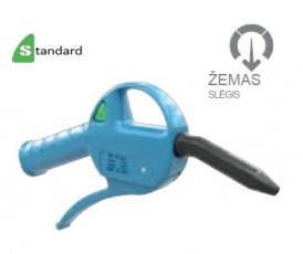 Standartinis žemo slėgio pistoletas 100 mm plastikiniu antgaliu