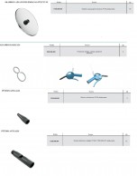 Atsarginės dalys  suslėgto oro pistoletams