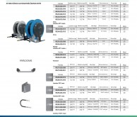 Automatinės atviro tipo ritės 10-12-25 m suslėgto oro žarnai su BSP sriegiu išleidime 01